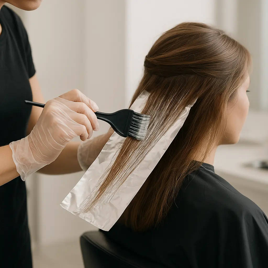 Barvení a tónování vlasů